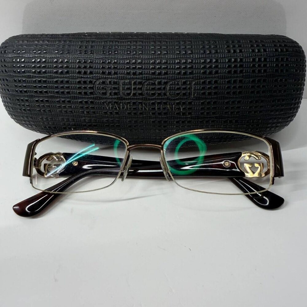 Gucci GG Logo Acetate Eyeglasses – Made in Italy